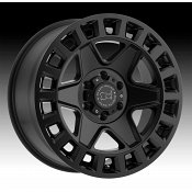 Black Rhino York Matte Black Custom Truck Wheels